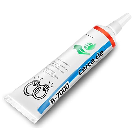 Jewelry Glue,Glue for Jewelry Making Repair,Suitable for bonding gem, Pearls, Earrings, Rings, Bracelets, Rhinestones, and MetalsStrong Waterproof Clear Adhesive 2oz