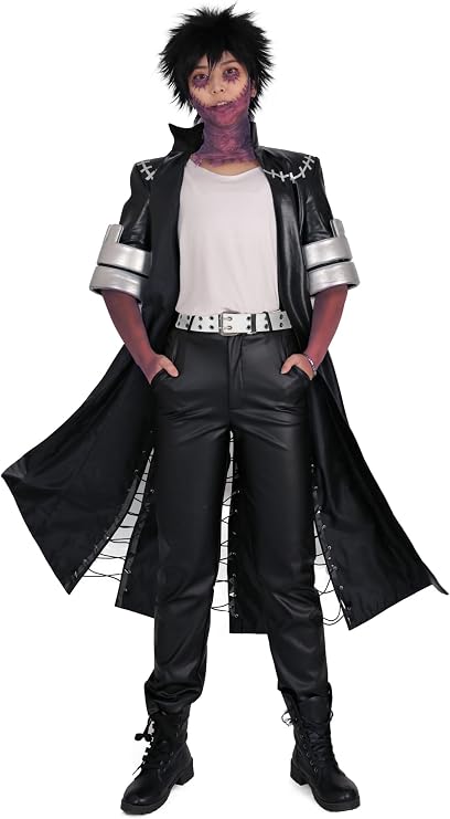 miccostumes Men's Costume Anime Hero Cosplay Full Set Jacket Shirt Pants Belt