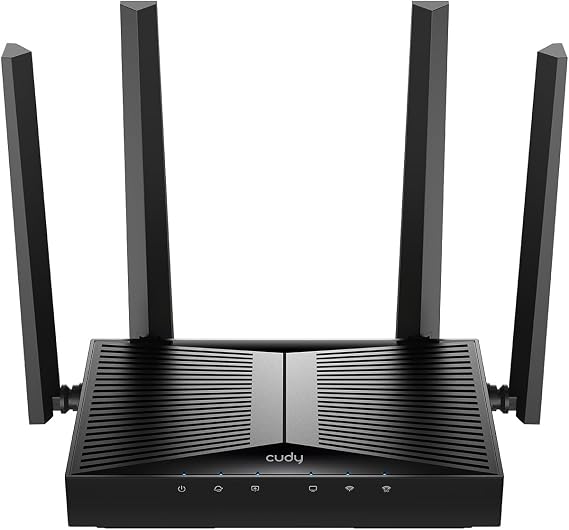 Cudy BE3600 2.5G Dual-Band Wi-Fi 7 Router, 5X GbE, VPN Full, Mesh, WR3600H | 2882+688 Mbps wifi 7, 1x 2.5G+4x GbE, 1.2 GHz Dual-Core, 320 MHz, WG/OVPN/IPsec/ZT VPN, Mesh-ready, Cable Incl