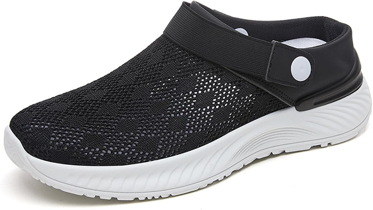Garden Shoes for Women Men Lightweight Mesh Breathable Gardening Clog Classic Slip On Clogs Walking Mules Sports Outdoor Pool Beach Shoes Indoor House Slippers