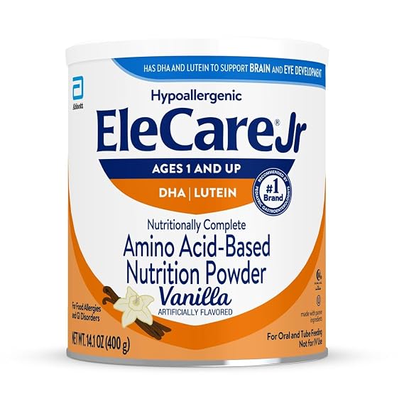 EleCare Hypoallergenic Baby Formula, Amino Acid-Based Powder