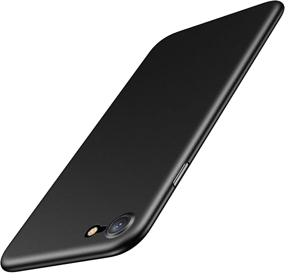 JETech Ultra Slim Case for iPhone SE 3/2, iPhone 8/7, Black