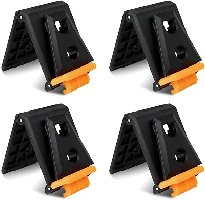 4 Pcs Tool Belt Clip Fits for TOU-CT Models ClipTech Pouches TOU-CT-150 TB-CT-150SP, Compatible with ToughBuilt Tool Belt & Pouches