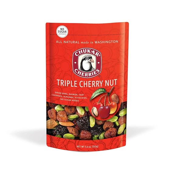 Chukar Cherries Triple Cherry Nut (Pack of 1)