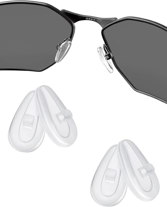 Replacement Nosepieces Nose Pads for Oakley Base Plane OX3232 Eyeglasses - 2 Pairs