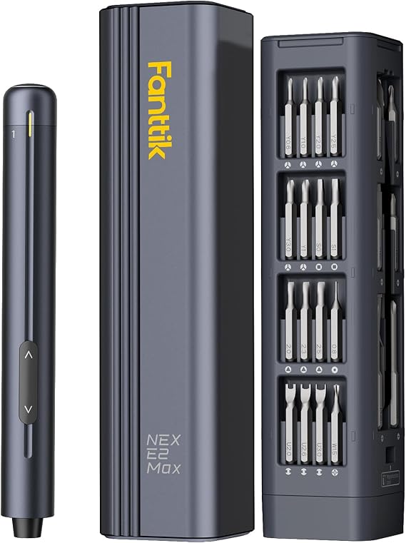 Fanttik E2 Max Electric Screwdriver, Precision Screwdriver Set