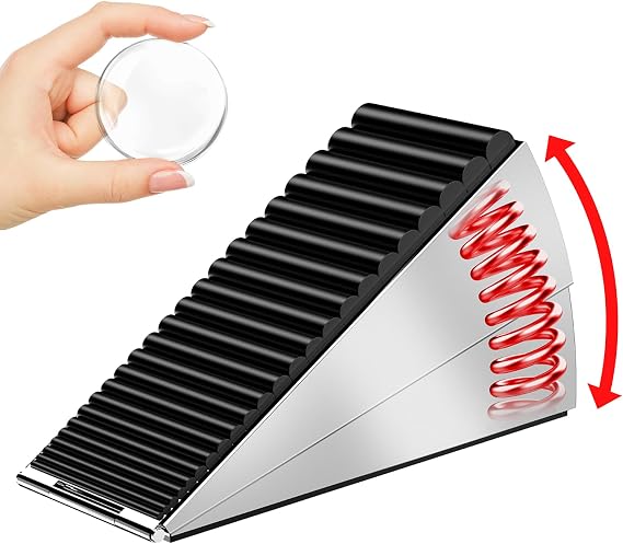 ZDZQJIA Heavy Duty Door Stoppers for Bottom of Door, Large Door Stop Wedge