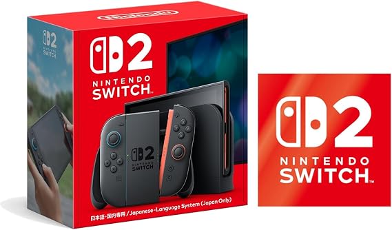 Nintendo Switch 2（日本語・国内専用） 特典 Nintendo Switch 2 ロゴデザインステッカー 同梱