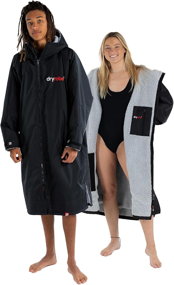 Dryrobe Advance Long Sleeve Waterproof Swim Parka Changing Robe
