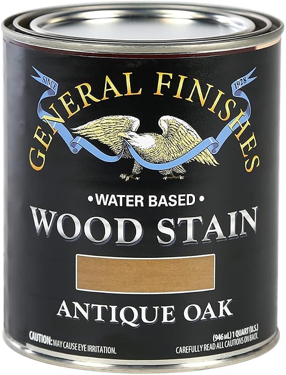 General Finishes Water Based Stain Antique Oak Quart