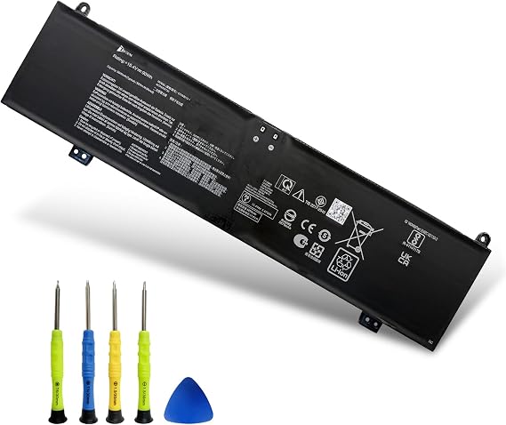 C41N2013 C41N2013-1 Battery Replacement for Asus Rog Zephyrus M16 GU603HR S17 GX703HSD G15 GA503QS Strix Scar 17 G733ZW 15 G513QY Rog Strix G17 RTX 3070 G713 G15 Series