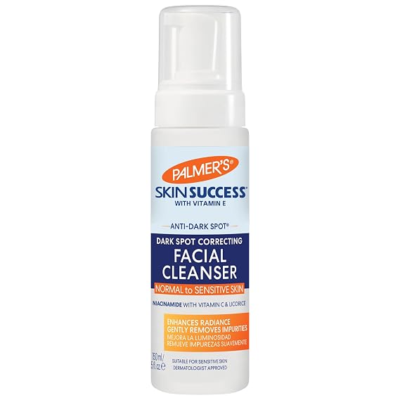 Palmer's Foaming Face Wash for Dark Spots, Skin Success Eventone (5 Oz) | Dark Spot Correcting Cleanser for Uneven Skintone and Acne Scars, Gently Removes Impurities, Normal to Sensitive Skin