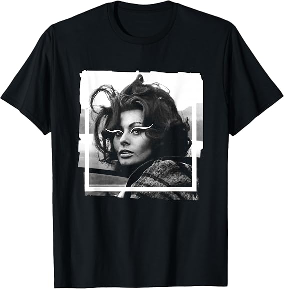 Sophia Loren Arabesque Film Shooting 1965 T-Shirt