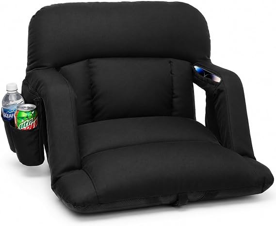 Suteck Stadium Seats with Back Support 1 Pack, Sofa Style Bleacher Chair