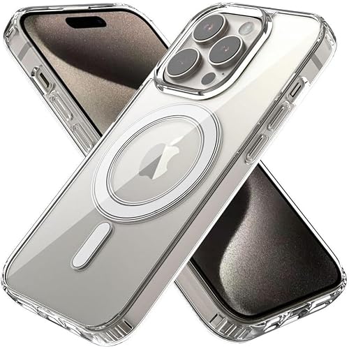 HARVORTEZ iPhone 7 Plus8 Plus MagSafe Compatible TRANSPARENT, Magnetic Case, Wireless Charging Support, Ultra Clear Cover, 1 in 1 Compatible, Eco-Friendly Material, Strong Protection, Optimal Case Transparent