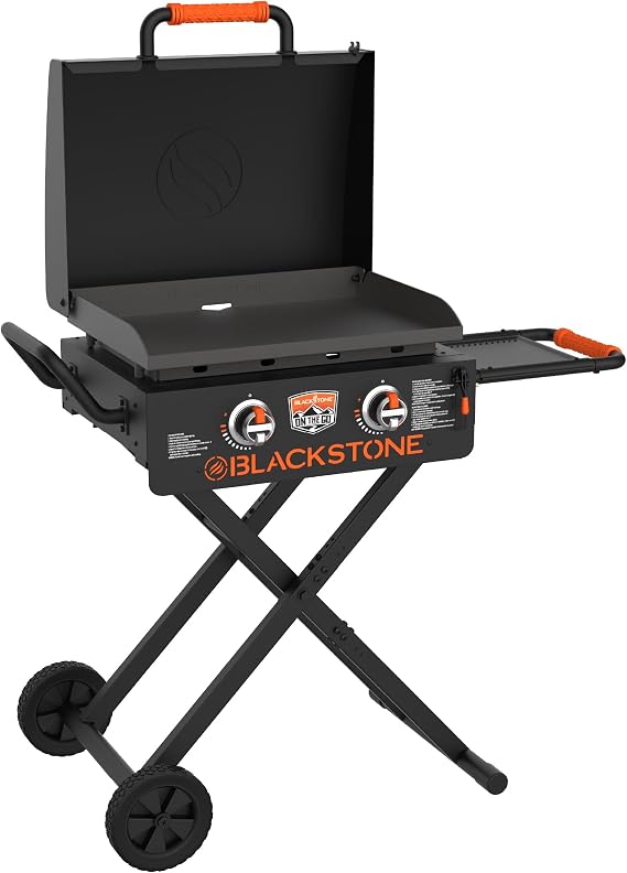 Blackstone 2350 OTG 22" Omnivore Griddle with Hood, Black