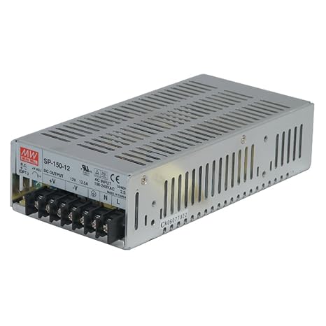 MEAN WELL SP-150-12 AC to DC Power Supply Single Output 12V 12.5 Amp 150W