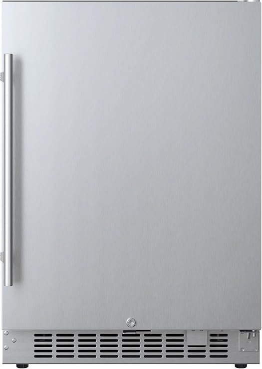 EdgeStar CBR1501SLD 5.49 Cu. Ft 142 Can Built-in Stainless Steel Beverage Cooler