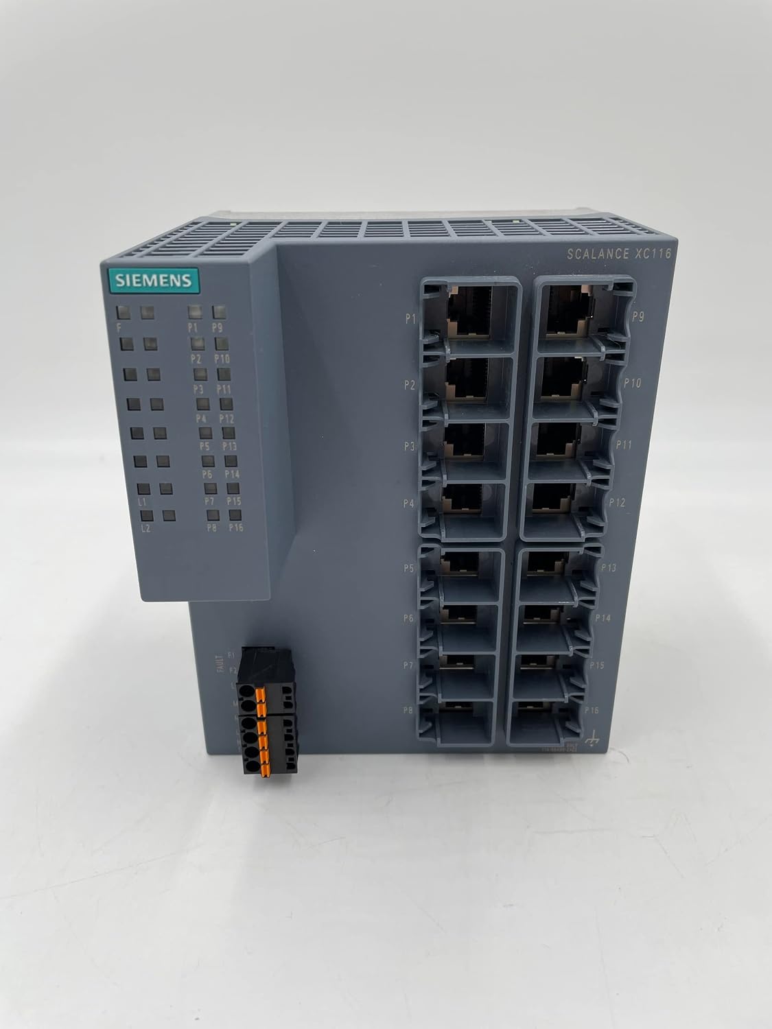 6GK5116-0BA00-2AC2 Siemens SCALANCE XC116 6GK5 116-0BA00-2AC2 unmanaged IE Switch 6GK51160BA002AC2 16x 10100 Mbits RJ45 Ports 4047622311981