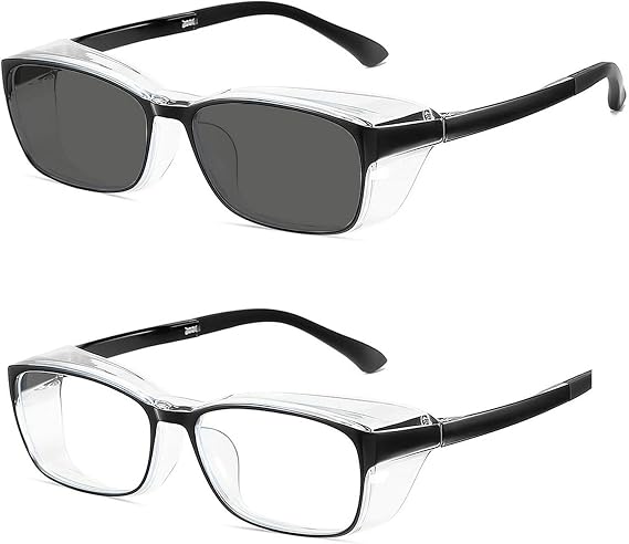 Bifocal Reading Glasses, Transition Photochromic Dark Grey Sunglasses, Oval Frame, Computer Reading Glasses, Anti Glare