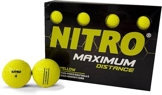 Nitro Maximum Distance Golf Ball (12-Pack)