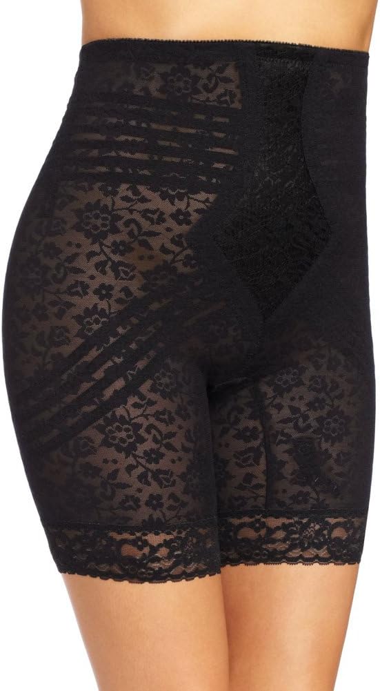 Rago womens Plus Size Hi Waist Long Leg ShaperPanties