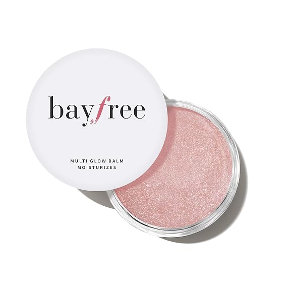 bayfree Multi Glow Balm, Cream Blush for Cheeks Lips & Eyes, Radiant Finish