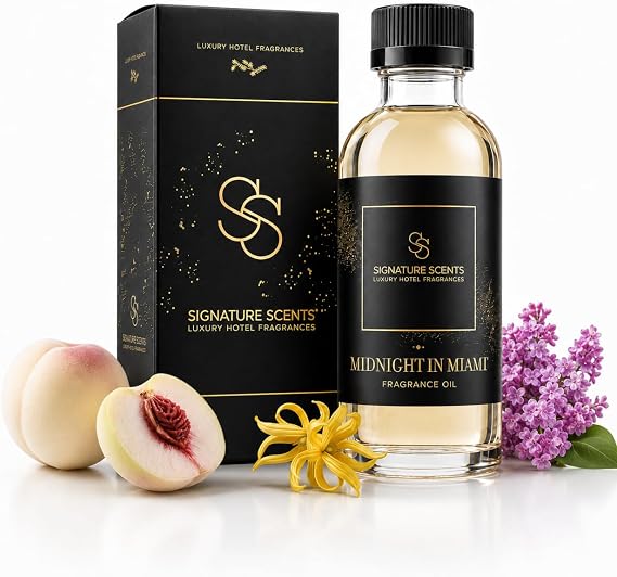 Luxury Diffuser Oil, Midnight in Miami, 4.05 fl oz (120ml)