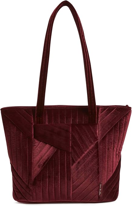 Vera Bradley Women's Velvet Small Vera Tote Bag