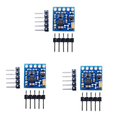 3Pcs GY-271 Triple Axis Compass Magnetometer Sensor Module QMC5883P Electronic Compass Module(Electronic Integrated Circuits)