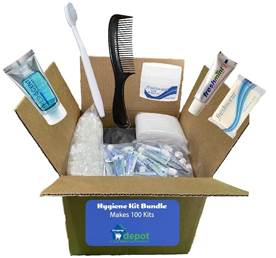 Hygiene Kit Bundle 6 Piece (Supplies to Make 100 Kits)
