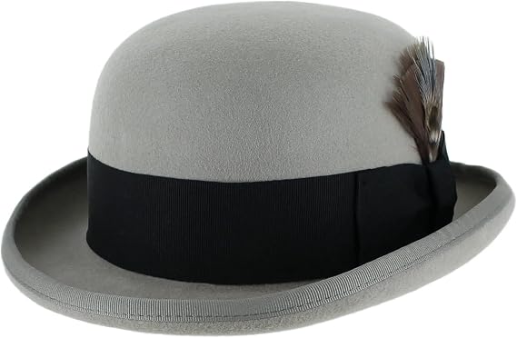 Hats in the Belfry NEW Tammany Bowler Black, Grey, Navy, Brown, Pearl