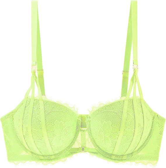 Push Up Bra for Women Lace Underwire Padded Bra Add one Cup Lift Comfortable Everyday Bra