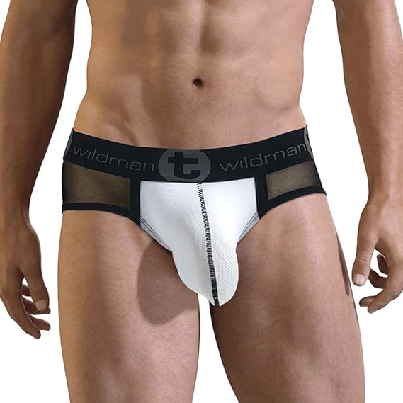 Wildmant Big Boy Pouch Brief See Through Underwear Back