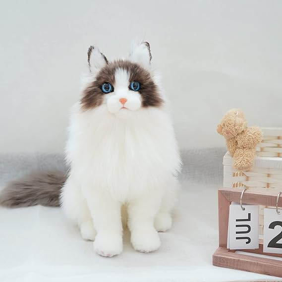 Chongker Handmade Plush Animals for Women or Cat Lovers