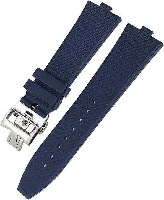 Fluororubber Watchbands for Vacheron Constantin 5500V 4500V 7900 Men waterproof replacement Strap 24mm*7mm