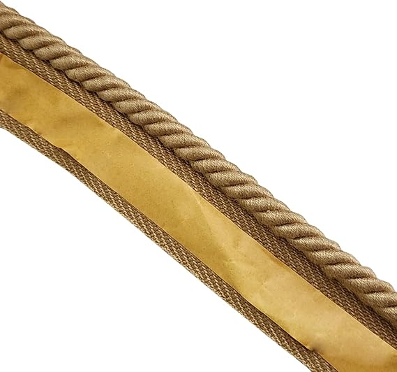 Easy Binding - Do-It-Yourself Carpet Binding - Turn Carpet Scraps into Area Rugs Fast (Cinnamon & Gold)
