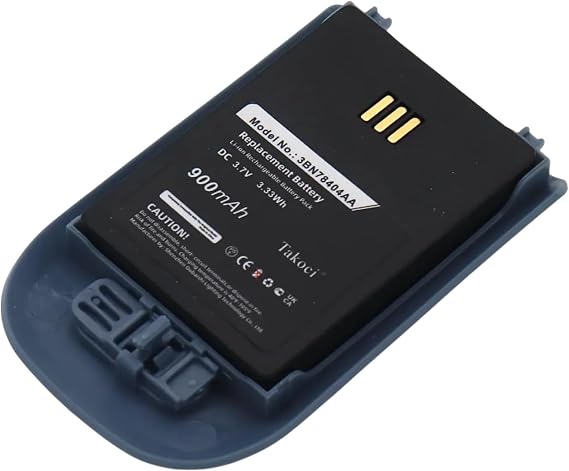 Replacement (5-Pack) Battery for Ascom 9d62, D62, D62 DECT, DH4-ACAB, i62, i62 Messenger, i62 Protector, i62 Talker,fits Part No 5530000102, 660190, 660190/R2B, 660217, 3.7V 900mAh / 3.33Wh