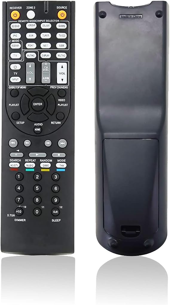 Replacement Remote Control Universal for Integra DTR-20.2 RC-766M DTR-30.2 RC-804M DTR-30.3 RC-838M DTR-20.3 RC-739M DTR-30.4 RC-833M DTR-70.1 DTR-80.1 DTR-20.1 DTR-40.4 DTR-6.9 AV Receiver