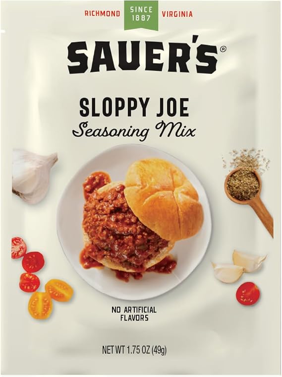 Sauer's Sloppy Joes Seasoning, 1.75 Ounce (Pack of 1)