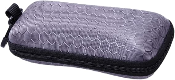Honeycombed Zippers Sunglass Case Compressed Spectacle Case Sun Glasses Case for Sunglass and Eyewears Protecting