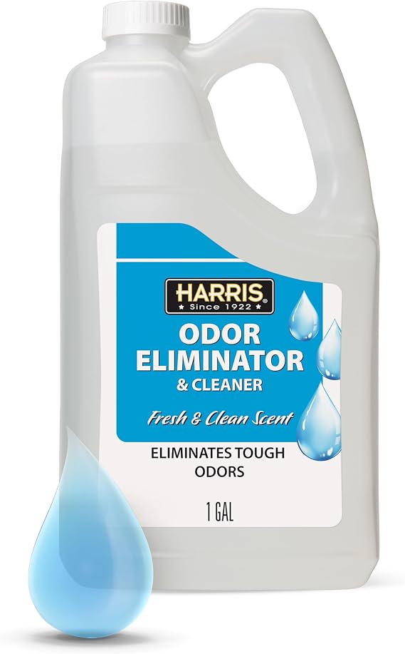 Harris Odor Eliminator and Cleaner Concentrate - 1 Gallon - Fresh & Clean Scent