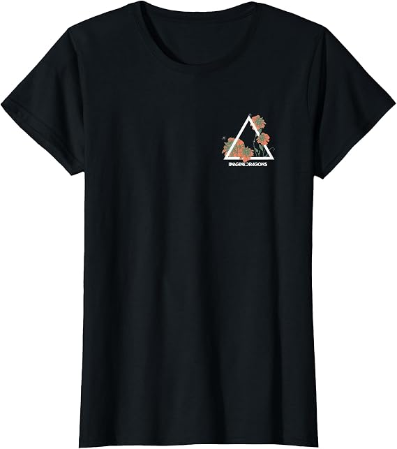 Imagine Dragons Floral Prism T-Shirt