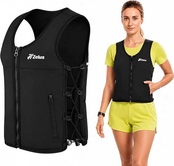 Zelus Weighted Vest for Women Men, Adjustable Z-Fit Slim Weight Vest 1-15lb