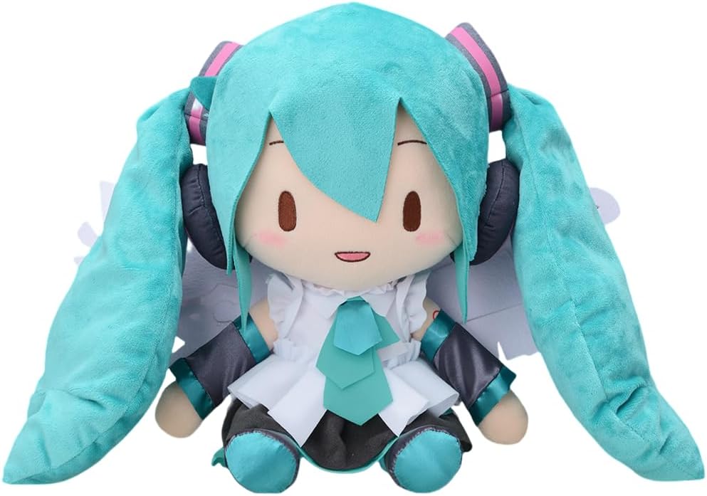 XINGYUNSHI Hatsune Miku Plush Toy, Popular, Character, Surround, Fluffy, Cute Doll, Super Cute Personality, Cotton Doll, FUFUFUFUFUFUFUFUFUFUFU, Collectible Goods, Birthday Present