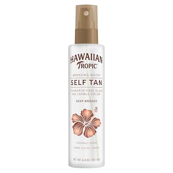 Hawaiian Tropic Self Tanner Bronzing Water Spray, 6.4 Oz