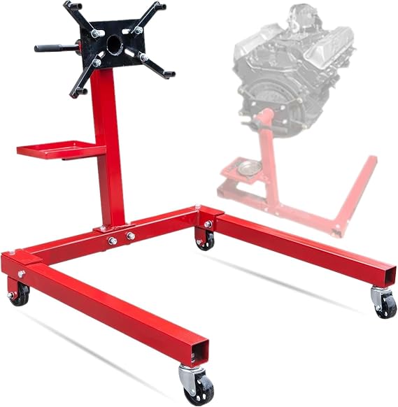 Rotating Engine Stand with 360 Degree Rotating Head