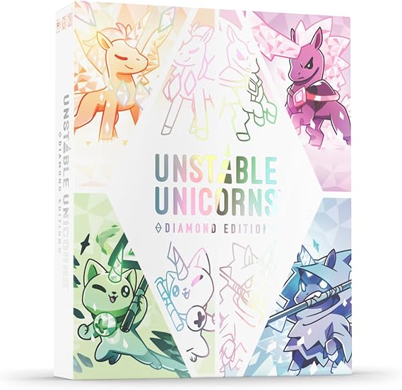Unstable Games Unstable Unicorns Diamond Edition Card Game Up
