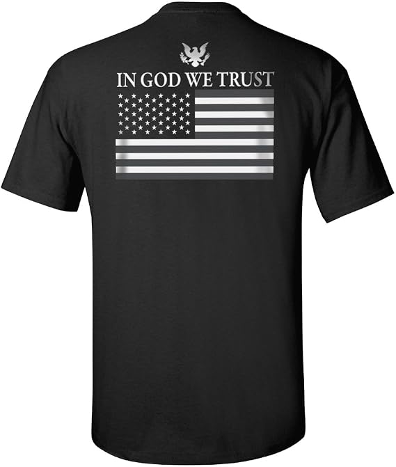 in God We Trust Shirt - Black - XL