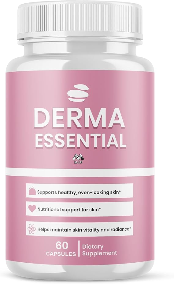 Derma Essential Capsules, Official Derma Essential Supplement (60 Capsules)